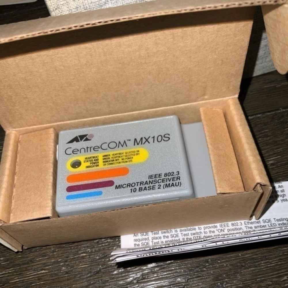 AT-MX10S Allied Telesis SlimLine CentreCOM MX10S IEEE 802.3 10Mbps 10Base-2BNC
